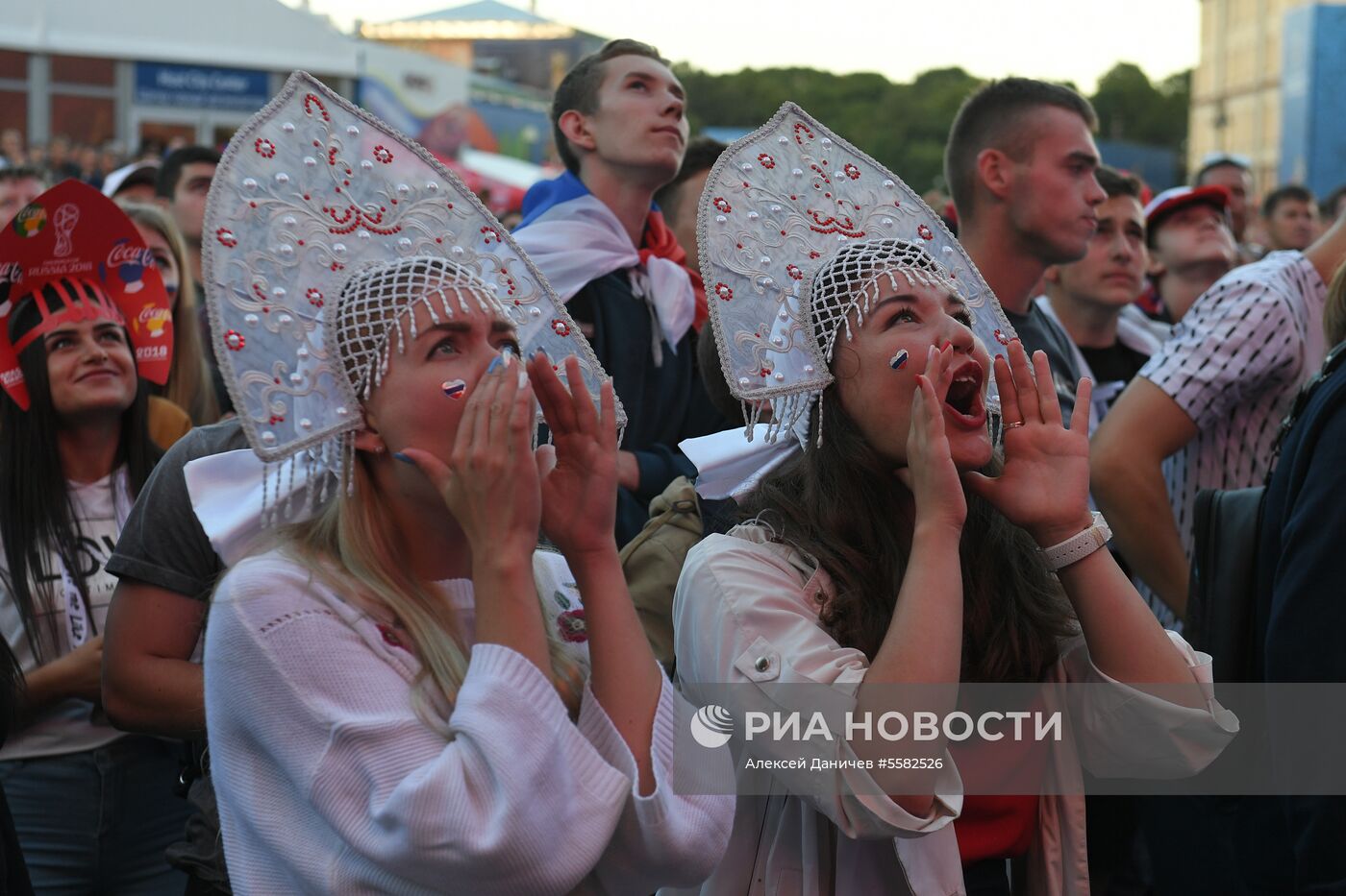 Просмотр матча ЧМ-2018 по футболу между сборными России и Хорватии