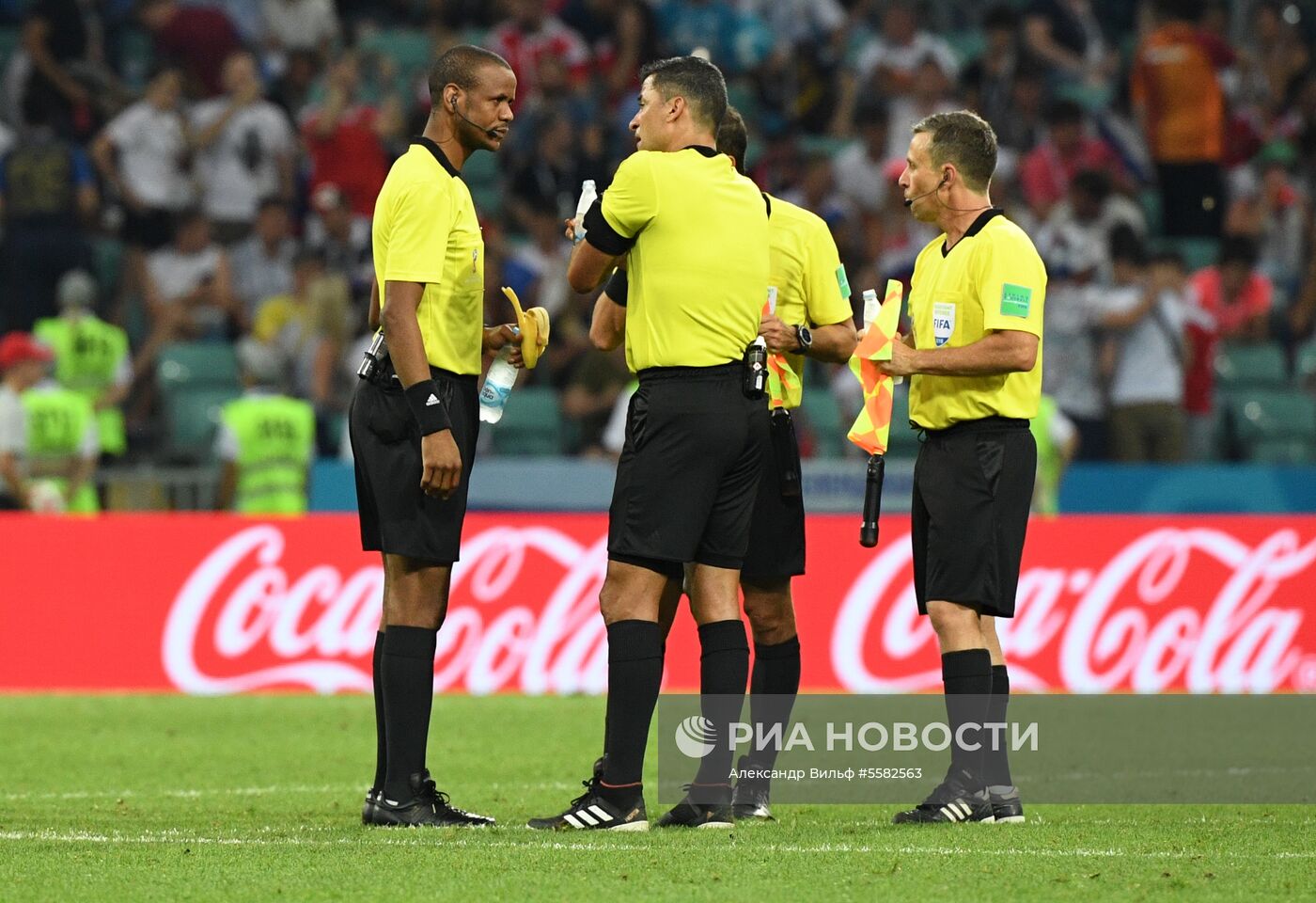 Футбол. ЧМ-2018. Матч Россия - Хорватия