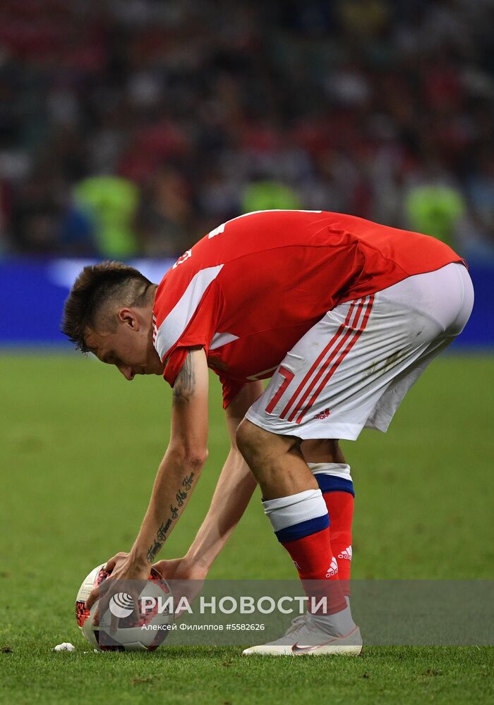 Футбол. ЧМ-2018. Матч Россия - Хорватия