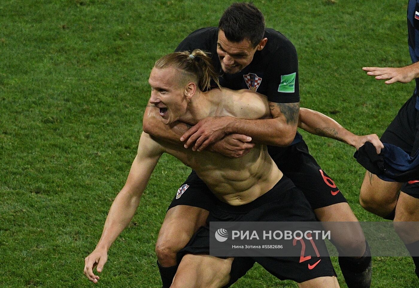 Футбол. ЧМ-2018. Матч Россия - Хорватия