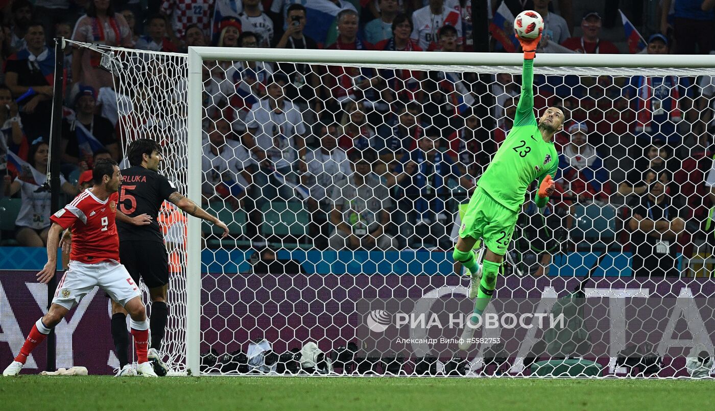 Футбол. ЧМ-2018. Матч Россия - Хорватия