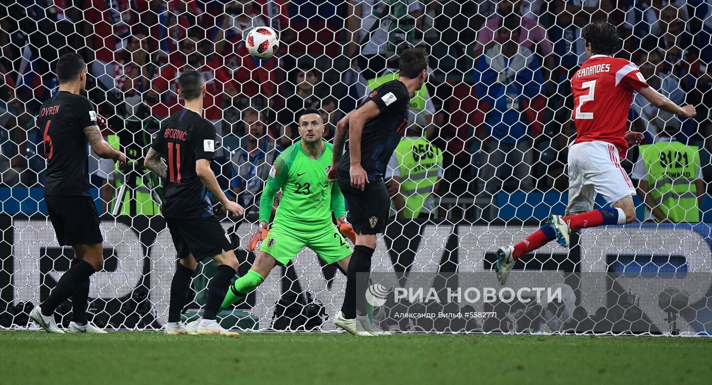 Футбол. ЧМ-2018. Матч Россия - Хорватия