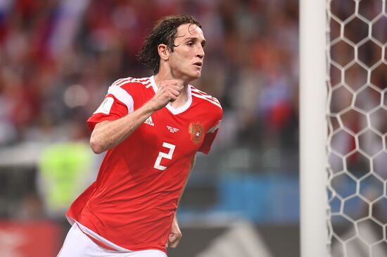 Футбол. ЧМ-2018. Матч Россия - Хорватия