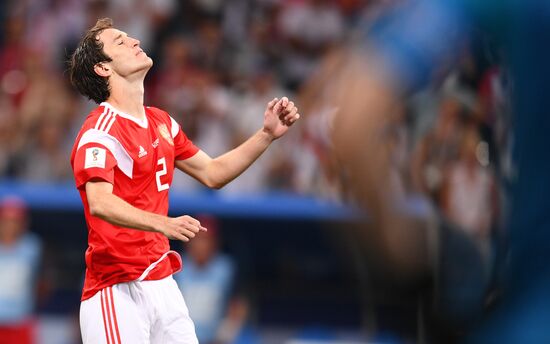 Футбол. ЧМ-2018. Матч Россия - Хорватия