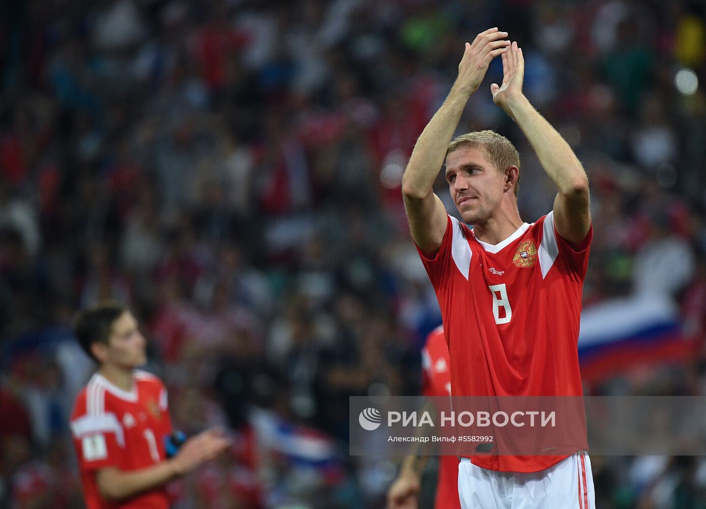 Футбол. ЧМ-2018. Матч Россия - Хорватия