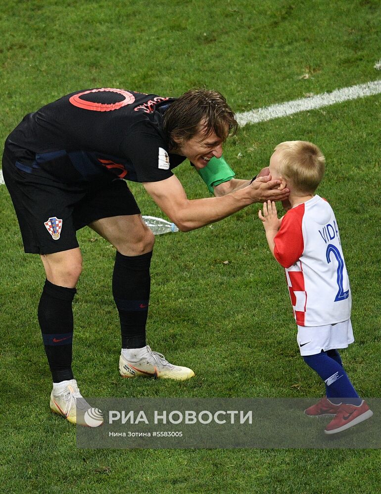 Футбол. ЧМ-2018. Матч Россия - Хорватия