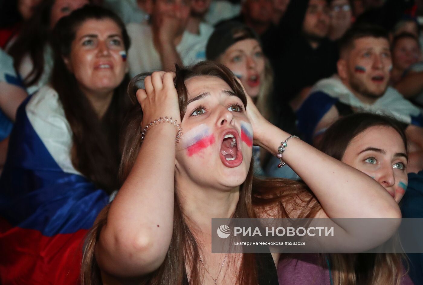 Фан-зона на Воробьевых