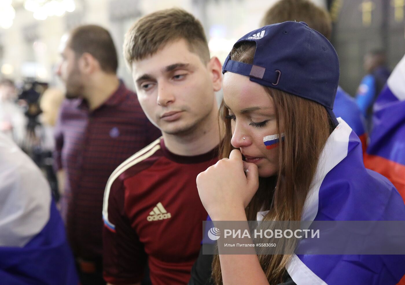 Реакция болельщиков на поражение сборной России