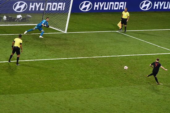 Футбол. ЧМ-2018. Матч Россия - Хорватия