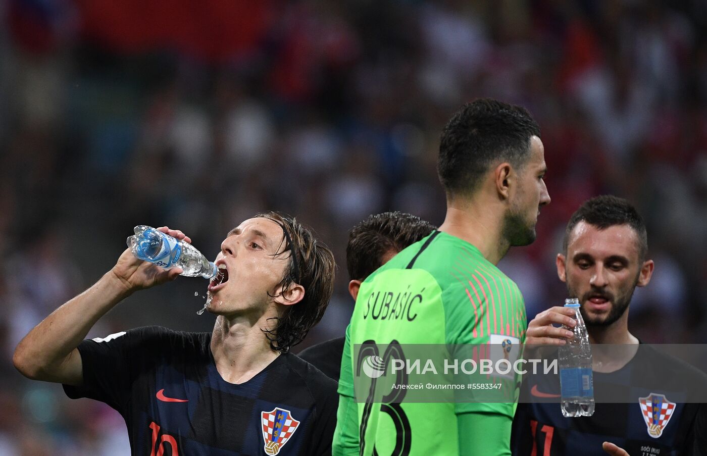 Футбол. ЧМ-2018. Матч Россия - Хорватия