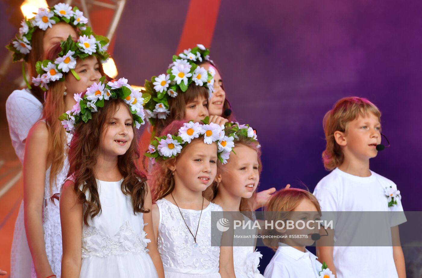 Празднование Дня семьи, любви и верности в "Царицыно"