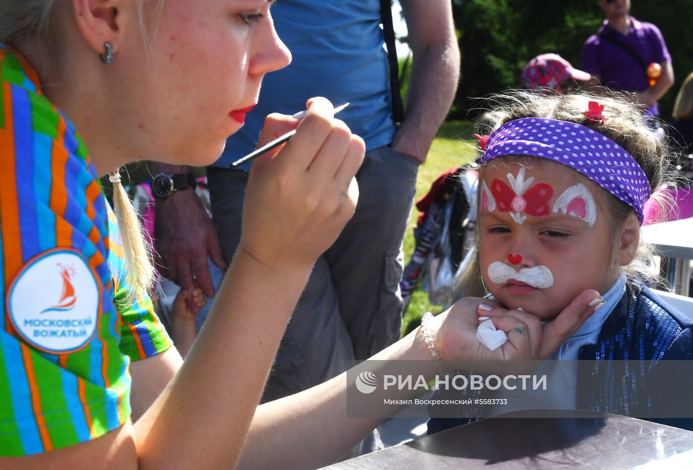 Празднование Дня семьи, любви и верности в "Царицыно"