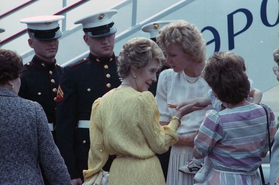 Визит президента США Рональда Рейгана в СССР