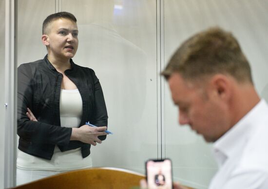 Суд по делу Н. Савченко в Киеве
