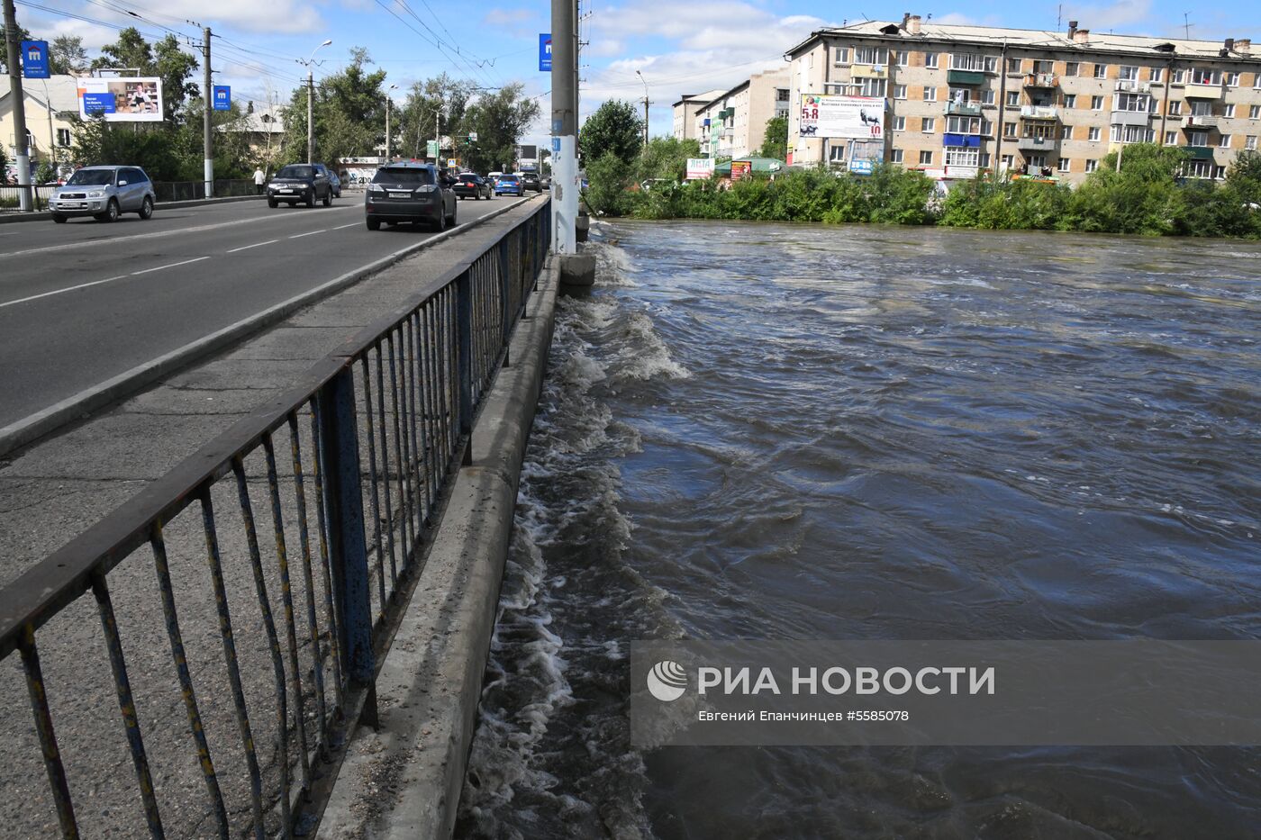 Паводок в Чите