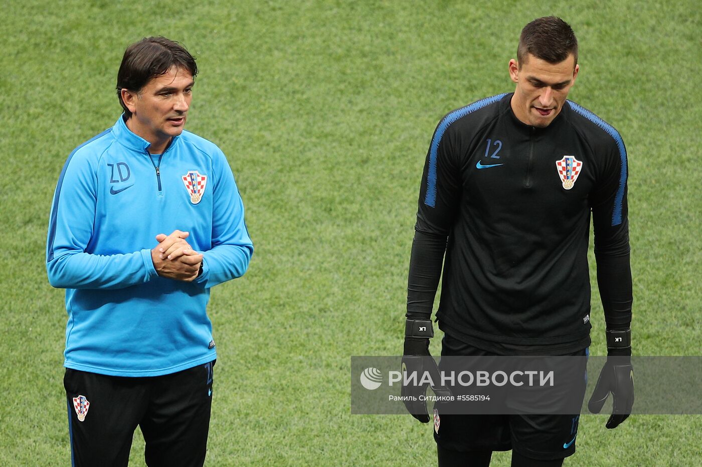 Футбол. ЧМ-2018. Тренировка сборной Хорватии