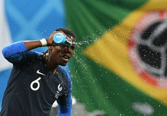 Футбол. ЧМ-2018. Матч Франция - Бельгия