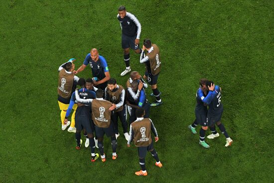 Футбол. ЧМ-2018. Матч Франция - Бельгия