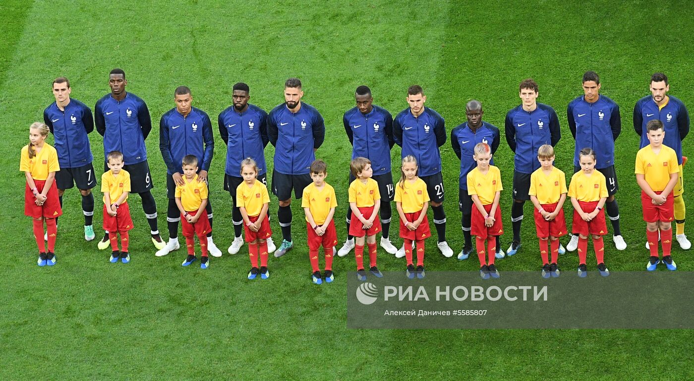 Футбол. ЧМ-2018. Матч Франция – Бельгия