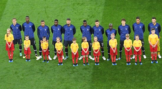  Футбол. ЧМ-2018. Матч Франция – Бельгия