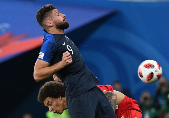 Футбол. ЧМ-2018. Матч Франция - Бельгия