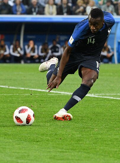 Футбол. ЧМ-2018. Матч Франция - Бельгия