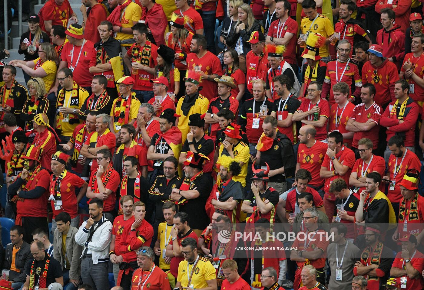 Футбол. ЧМ-2018. Матч Франция – Бельгия