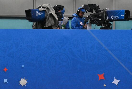 Футбол. ЧМ-2018. Матч Франция - Бельгия