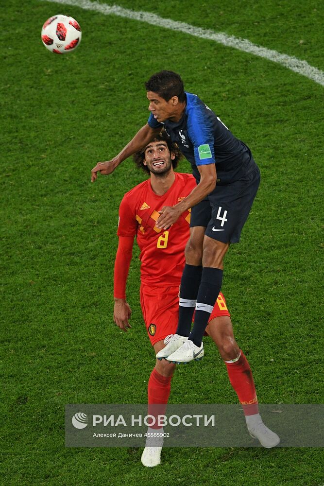 Футбол. ЧМ-2018. Матч Франция – Бельгия