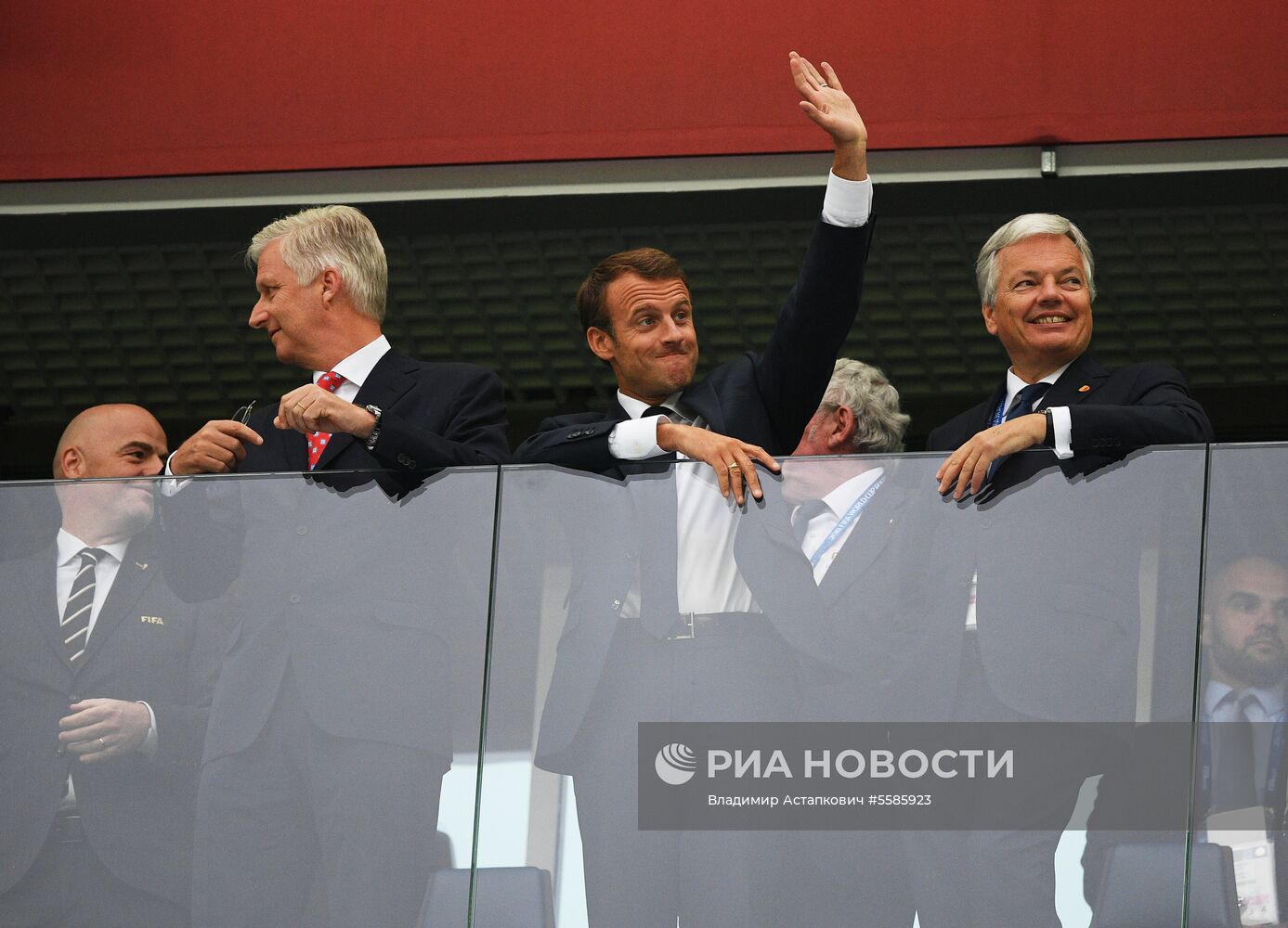 Футбол. ЧМ-2018. Матч Франция - Бельгия