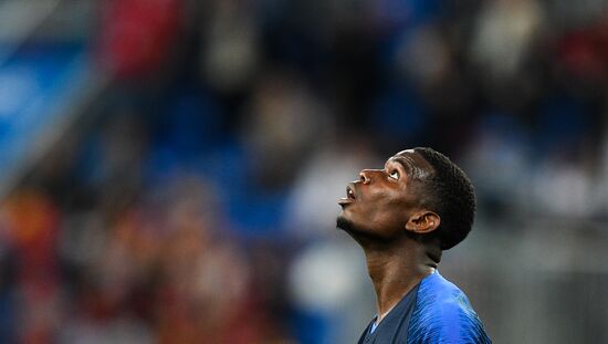 Футбол. ЧМ-2018. Матч Франция - Бельгия