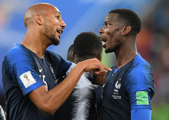 Футбол. ЧМ-2018. Матч Франция - Бельгия