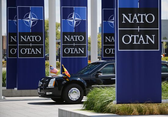 Саммит НАТО в Брюсселе. День первый