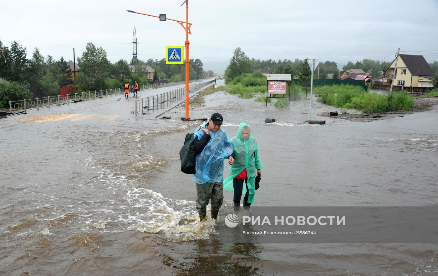 Пункты временного размещения для пострадавших от наводнения в Забайкалье