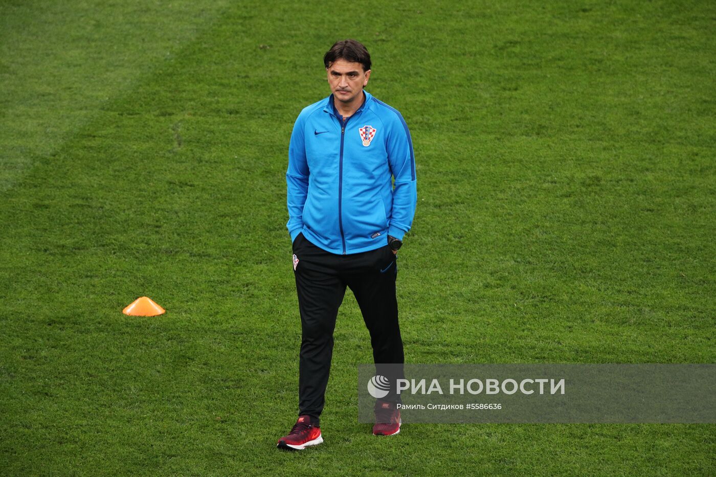 Футбол. ЧМ-2018. Матч Хорватия - Англия