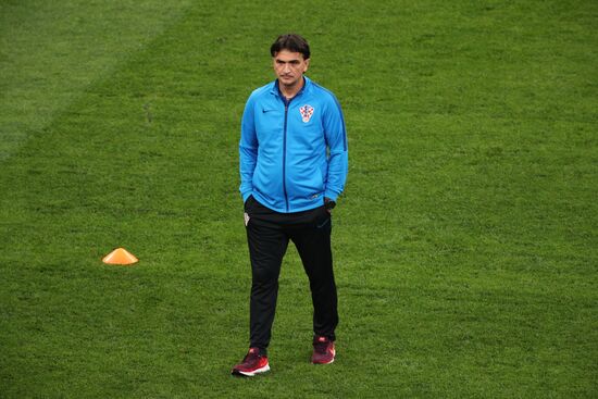 Футбол. ЧМ-2018. Матч Хорватия - Англия 