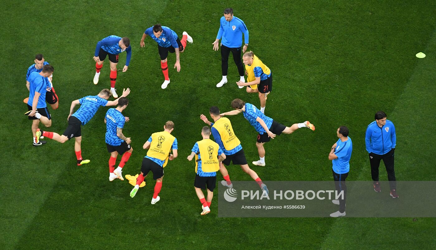 Футбол. ЧМ-2018. Матч Хорватия - Англия