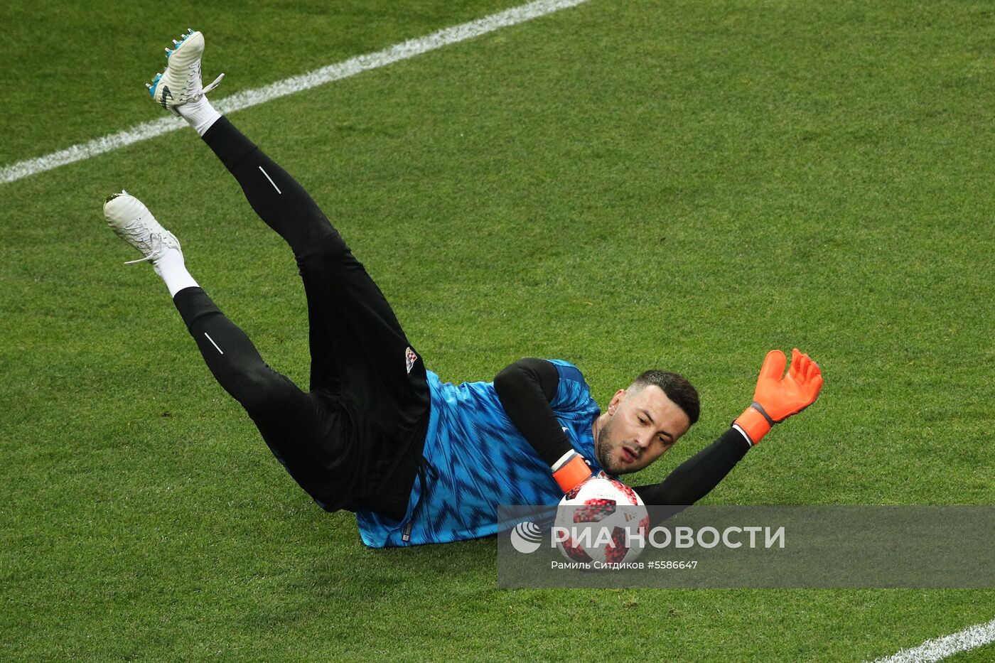 Футбол. ЧМ-2018. Матч Хорватия - Англия