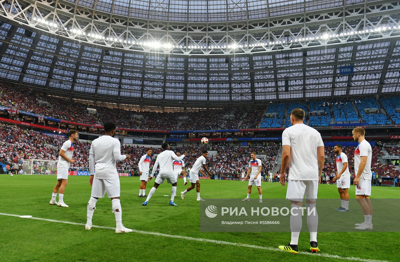 Футбол. ЧМ-2018. Матч Хорватия - Англия