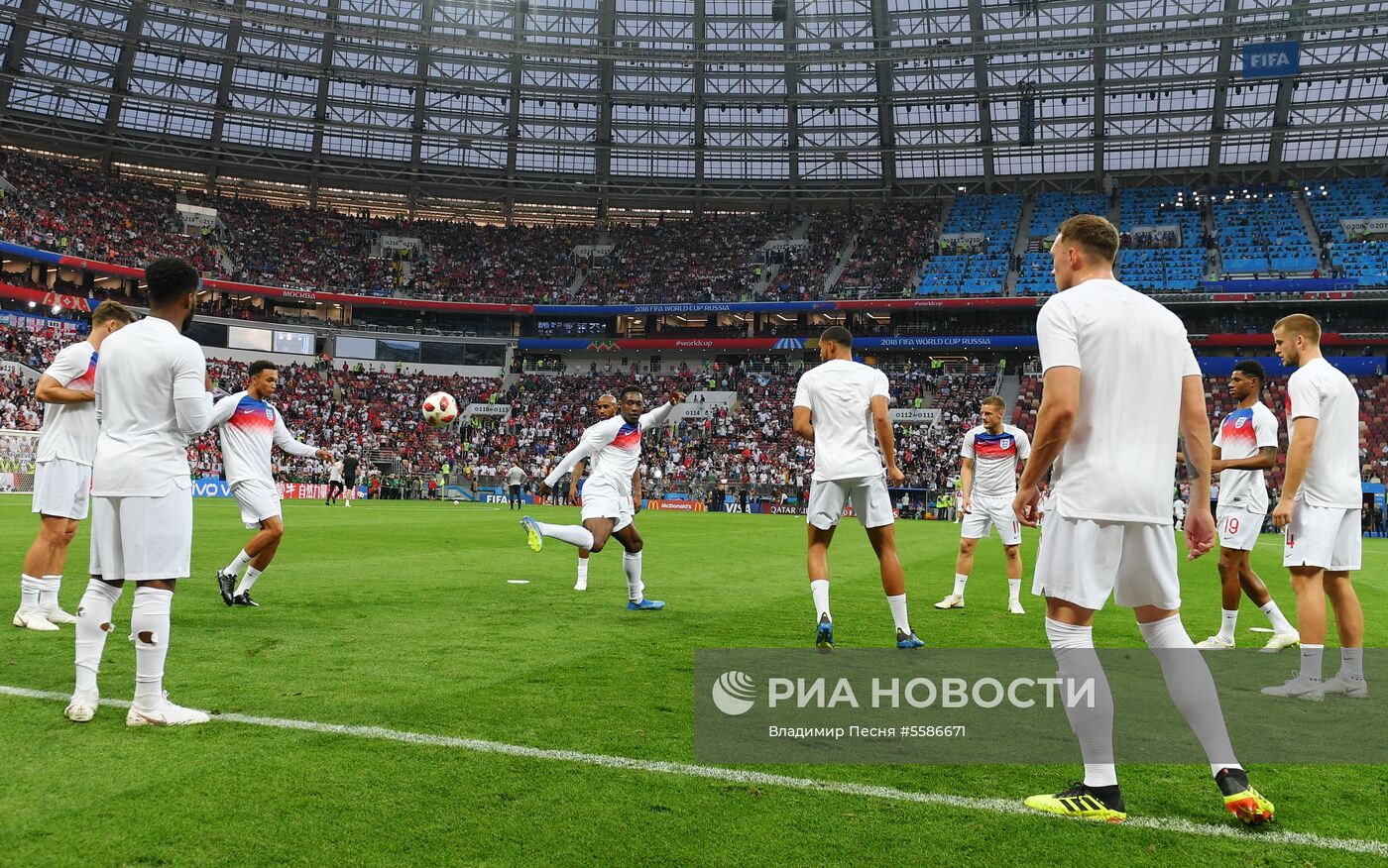 Футбол. ЧМ-2018. Матч Хорватия - Англия