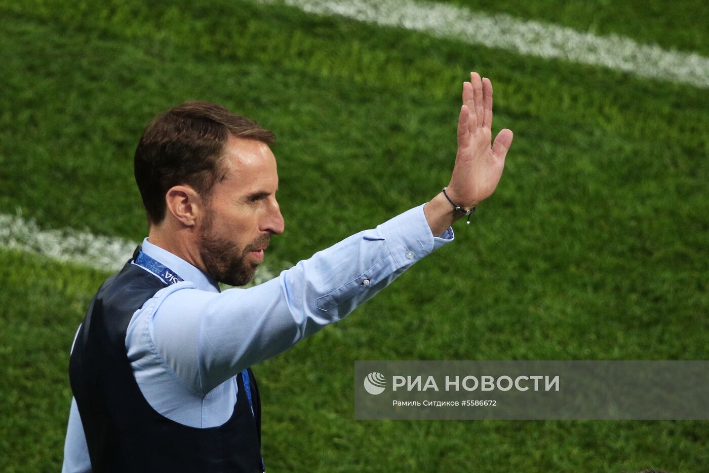 Футбол. ЧМ-2018. Матч Хорватия - Англия