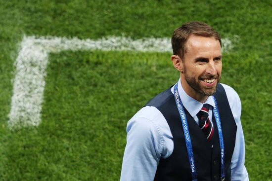 Футбол. ЧМ-2018. Матч Хорватия - Англия 