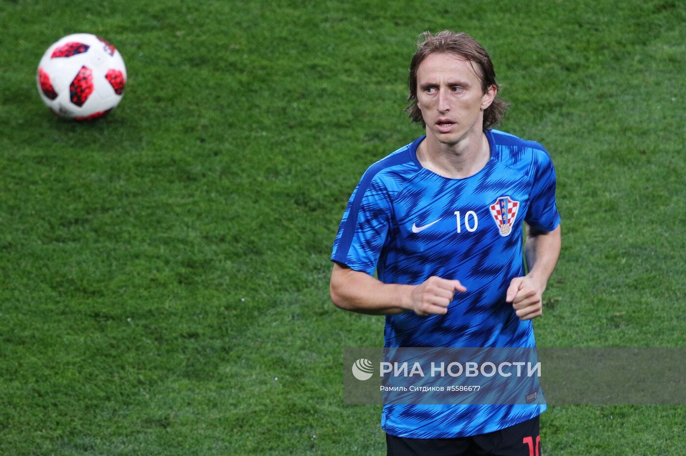 Футбол. ЧМ-2018. Матч Хорватия - Англия