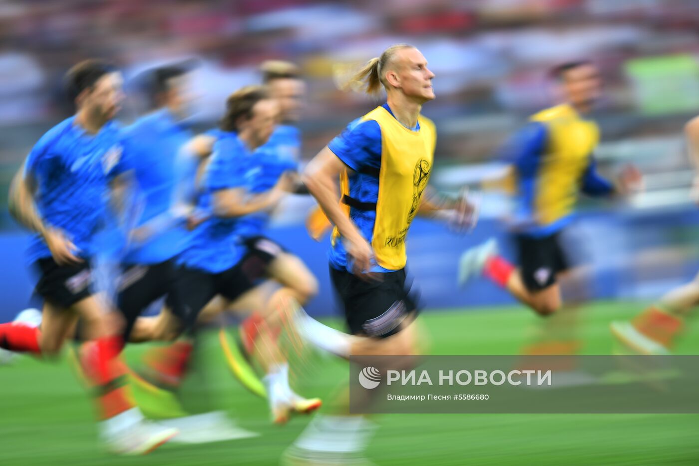 Футбол. ЧМ-2018. Матч Хорватия - Англия