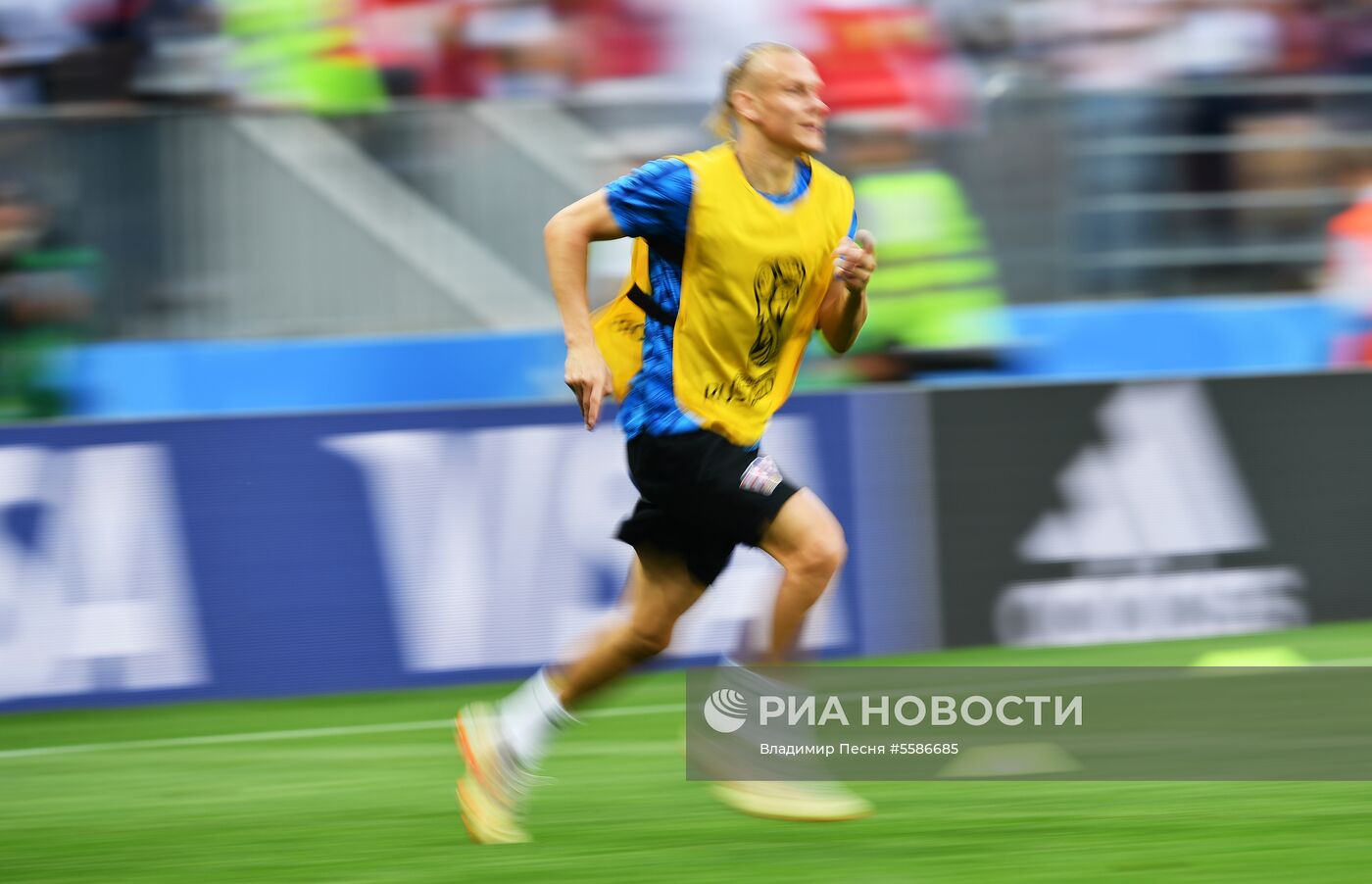 Футбол. ЧМ-2018. Матч Хорватия - Англия