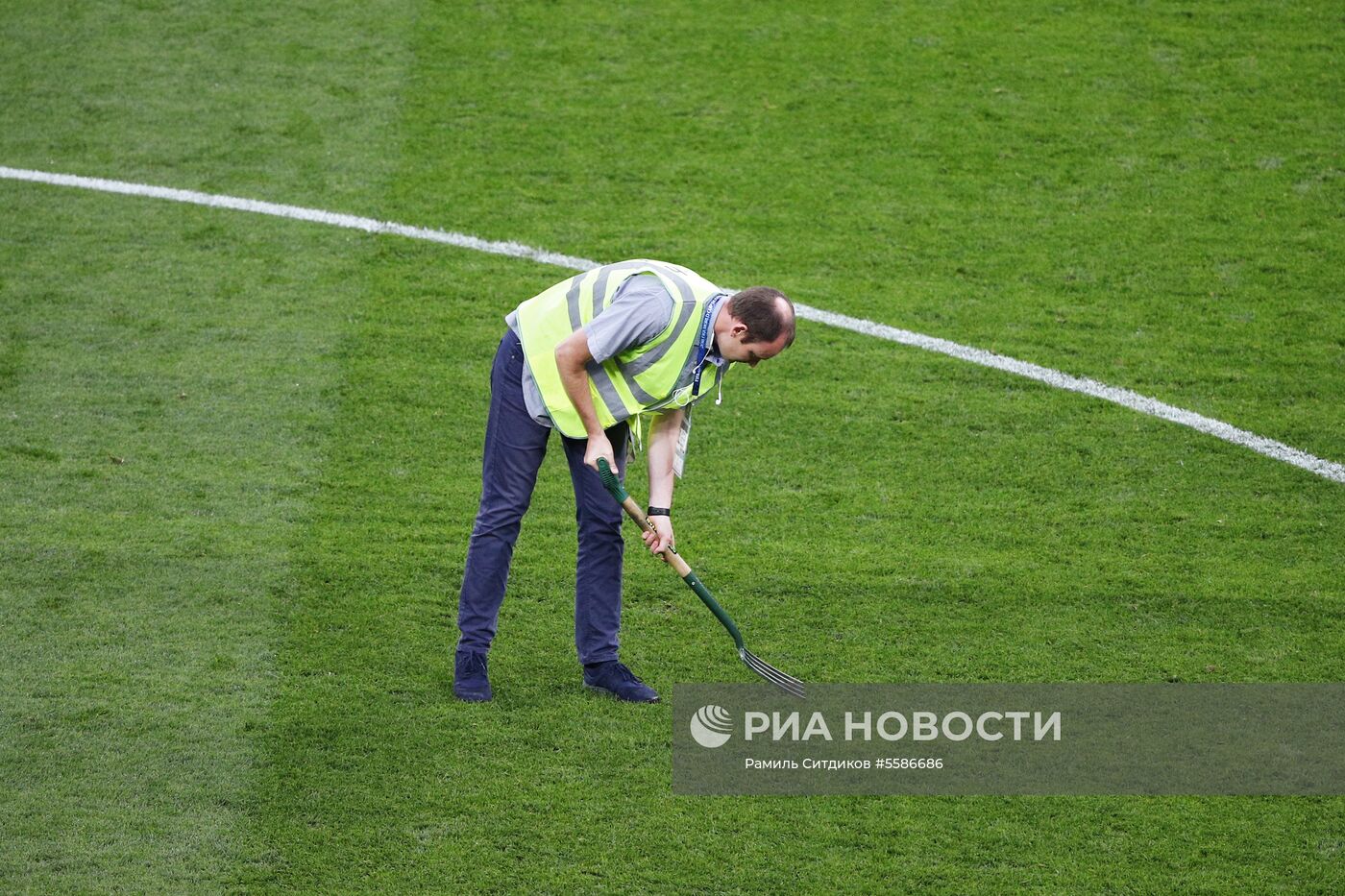 Футбол. ЧМ-2018. Матч Хорватия - Англия