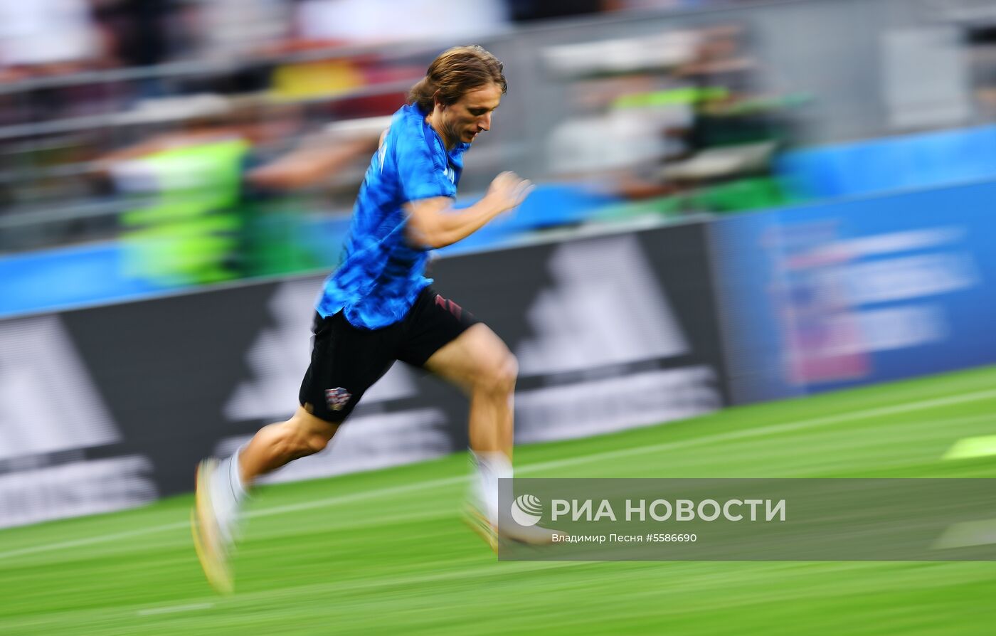 Футбол. ЧМ-2018. Матч Хорватия - Англия