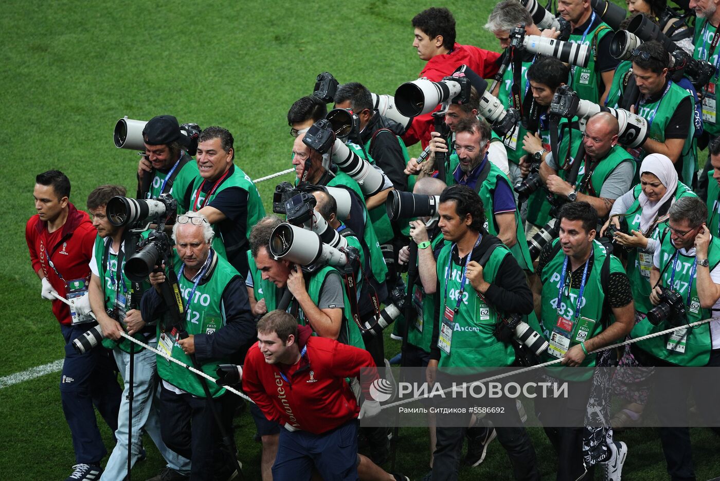 Футбол. ЧМ-2018. Матч Хорватия - Англия