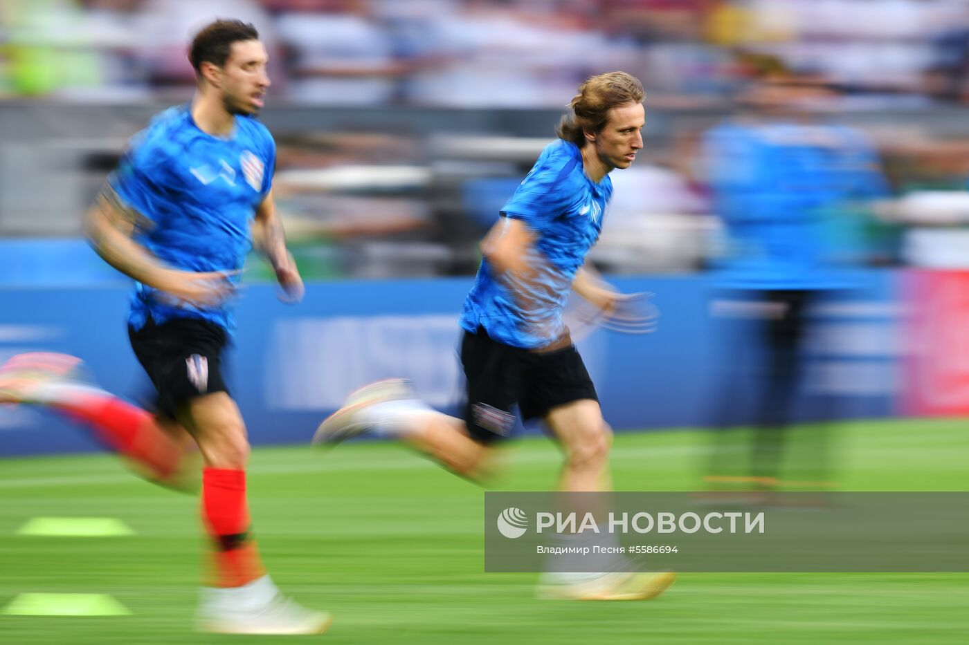 Футбол. ЧМ-2018. Матч Хорватия - Англия