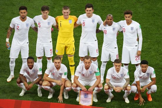 Футбол. ЧМ-2018. Матч Хорватия - Англия 